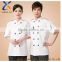 White cook clothes for chef of kitchen