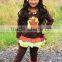 wholesale hot sale stripe Thanksgiving child wearing