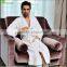 Women bamboo fiber bathrobe terry towel bamboo bath robe with custom logo