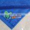 cotton triangle jacquard logo hood gym towel