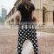Girls Hot Black Star Crotch Pants
