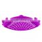 Clip-on Silicone Strainer for Draining Food while Cooking Snap Pan Strainer