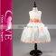 OEM accept summer one piece white with decorated dresses for girls of 7 years old