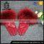 Best Choose Sheepskin Mittens Ladies Winter Fur Leather Gloves