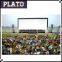 Giant PVC inflatable projection screen/inflatable movie screen