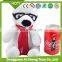 christmas promotion plush toy polar bear with scarf