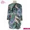 Summer Women Leaves Print Blouse Indian Fashion Ethnic Tops Designs