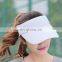 Custom sun visor cap wholesale for women