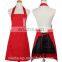 cotton polyester kitchen apron with custom logo high quality chinese supplier