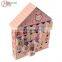 Cardboard Cute Cartoon House Shaped Storage Box with 24 Mini Drawers