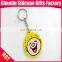 Cartoon 3D soft PVC Keychains with Custom Logo