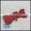 Custom logo promotional brushed metal badge