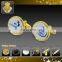 Custom Military Cufflinks in Antique gold plating