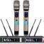 True diversity Wireless 2 Handheld/Clip-on Microphones For Conference Room