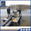 portable gold testing machine gold dredging boat for sale