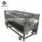 commercial potato ginger vegetable washer carrot peeling and onion washing machine