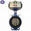 DN100 PN16 butterfly valve Wafer LT type Pneumatic Actuator