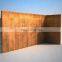 Laser Cut Corten Steel Fences