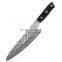Fancy gift box damascus kitchen knife handmade