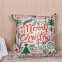 Christmas Style Home Sofa Pillow Case
