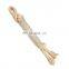 Rope strung through stick toy interactive dog play toy grinding stick dog chew toy with rope