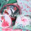 Custom colorful new design flamingo party print seat back cushion or pillow modern printed chair outdoor cushion
