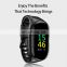 Smart Watch Band With Bluetooth Headset 2 In 1 Android Waterproof Sport Bracelet Body Temperature Hybrid Smart Watch For Men