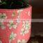 Novelty vintage style small succulent plants pink ceramic outdoor garden flower pots for indoor decor