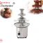 commercial electric mini chocolate fountain with factory price for party