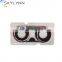 network 1x2 sm fbt coupler without connector 0.9mm steel tube bare optical fiber fbt coupler