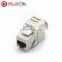 China CAT5E CAT6 Keystone Jack Keystone modular for blank patch panel