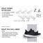 Clear Floating Wall Mounted Sneaker Shelves to Display and Showcase Your Shoe Collection - Hardware Included
