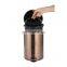 New Rose gold household  3L 5L  garbage bin metal hotel dustbin customised color indoor dustbin