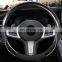 Autoaby Classic Carbon Fiber Pattern Car Steering Wheel Cover Four Seasons Universal 3D Lattice Non-slip Pattern