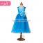 2015 new fashion girl royal blue prom dress