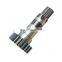 Custom Design Forging Alloy Steel Rectangular Spline Transmission Shaft