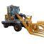 Wheel Loader 8.5Ton Log Loader Timber Grab Wood Loader For Sale