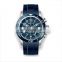 Sport Style Easy Clean Blue Silicone Strap Steel Watches Brands Custom watches men wrist luxury