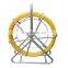 Telecom cable laying tools Cable Duct Reel Fiberglass Cable Rodder Pusher