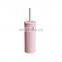 Sakura Blossoms Series Bathroom Accessories Standing Metal Stainless Steel Toilet Brush Holders