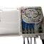FTTH Access Network 8pcs SC Simplex Adapter 8-port Fiber Distribution Box Plastic Terminal Box