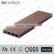 Fire retardant wood look rubber flooring