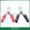 HIGH QULITY battery clamp with terminal ring RED BLACK COLOR