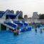 hot water park dolphin water slide with water pool