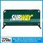Metal Windbreak Cafe Barrier