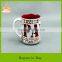 customised logo cheap ceramic coffee mugs,two tones hot sale
