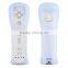Game Motion Plus Remote Nunchuck Controller Wireless Gaming Nunchuk Controllers With Silicon Case Strap For Nintendo Wii Console