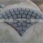 best price natural cobblestone quartz driveway mesh paver