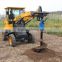 forklift mini wheel loader / small front -end shovel loader for sale / construction equipment/ zl08 wheel loader