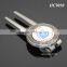 New York League Team Souvenir Print Logo Custom Alloy Antique Silver Plated Metal Golf Divot Tool